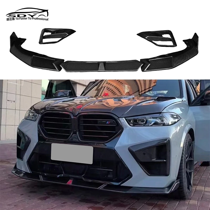F95 F96 X5M X6M Carbon Fiber LD Style Front Lip Front Bumper Lip Air Vent for X5M F95 X6M F96 Lci
F95 F96 X5M X6M Carbon Fiber LD Style Front Lip Front Bumper Lip Air Vent for X5M F95 X6M F96 Lci