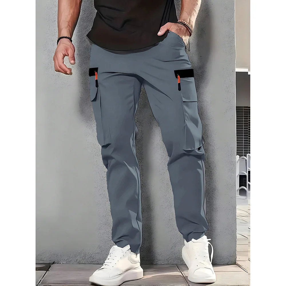 Trendy Casual Workwear Pants Loose Straight Leg Multi-Pocket Men's Spring Autumn New Style Comfortable Long Trousers
Trendy Casual Workwear Pants Loose Straight Leg Multi-Pocket Men's Spring Autumn New Style Comfortable Long Trousers