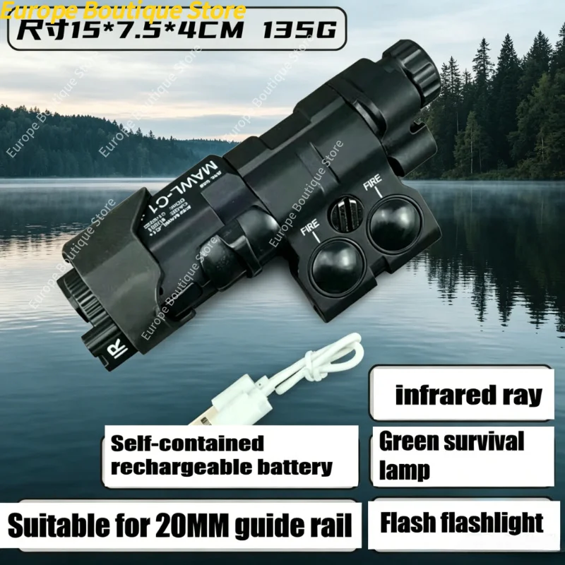 Red Light Tactical Flashlight Module Nylon Metal Fits 20mm 22mm Rail For Outdoor Game Toy Accessories
Red Light Tactical Flashlight Module Nylon Metal Fits 20mm 22mm Rail For Outdoor Game Toy Accessories