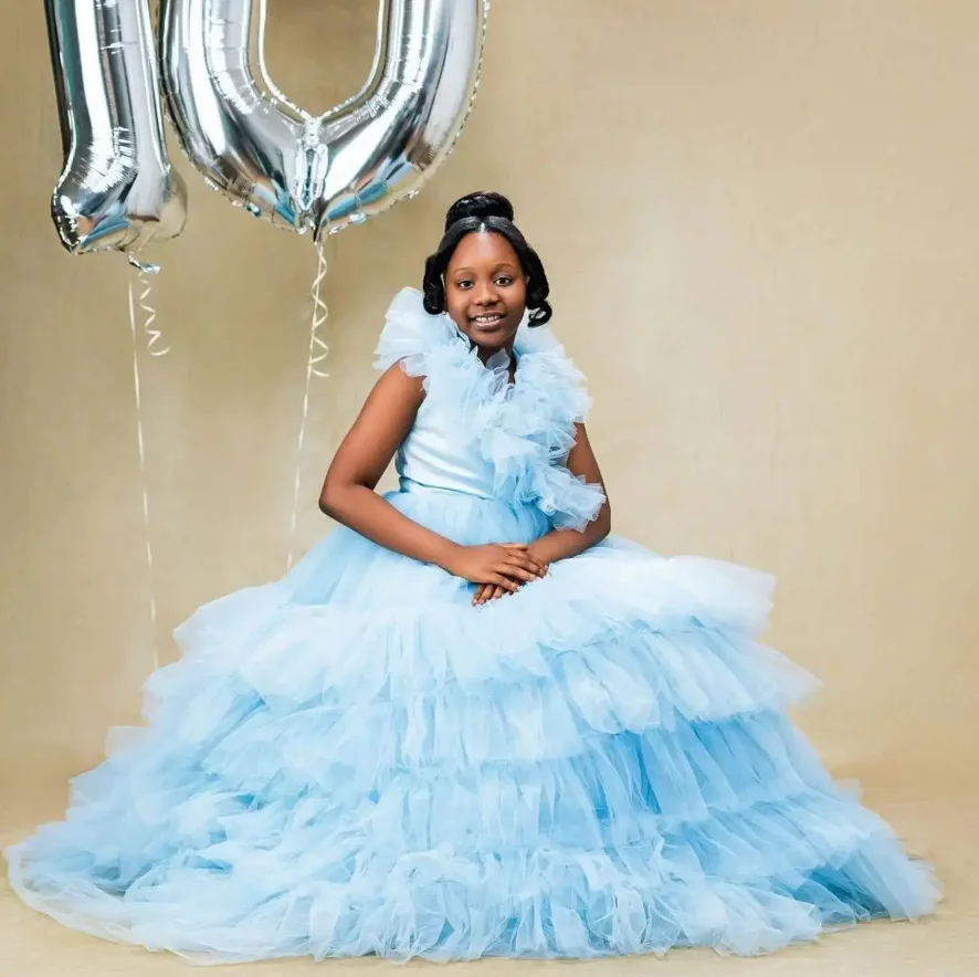 5 Layers Tulle Fluffy Flower Girl Dress For Wedding Floor Length Birthday Party Dress First Communion Gowns Kid Photoshoot
5 Layers Tulle Fluffy Flower Girl Dress For Wedding Floor Length Birthday Party Dress First Communion Gowns Kid Photoshoot