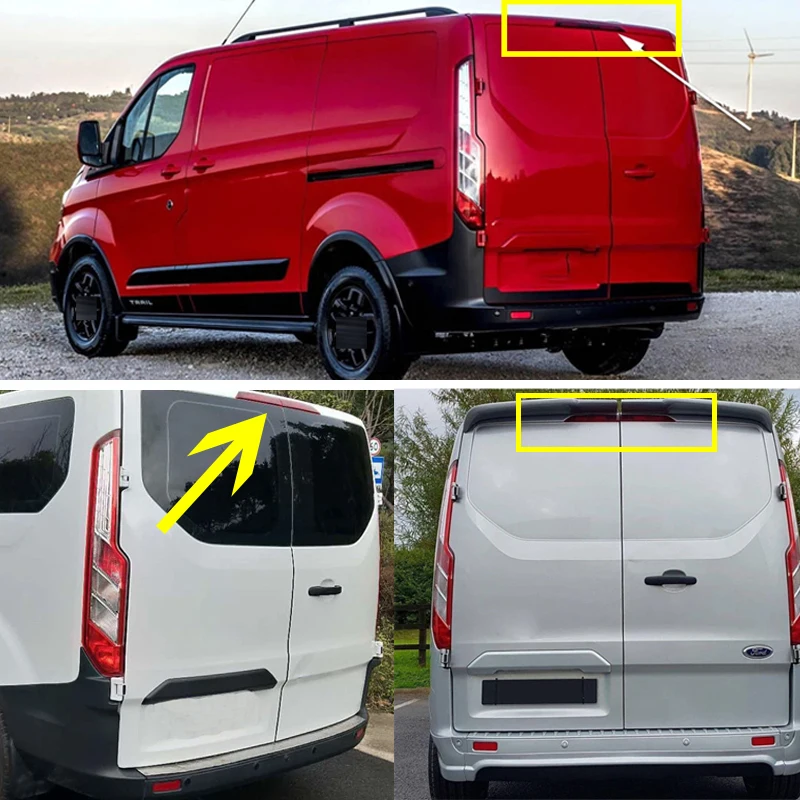 2PCS LED High Mounted Third 3rd Brake Stop Lamp Rear Tail Light For Ford Transit For Tourneo Custom Wing/Barn Door 2012-2020
2PCS LED High Mounted Third 3rd Brake Stop Lamp Rear Tail Light For Ford Transit For Tourneo Custom Wing/Barn Door 2012-2020