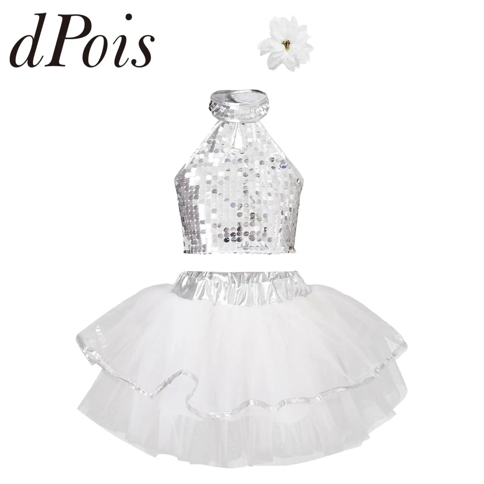 Kids Girls Sequined Jazz Dance Costume Sets for Modern Contemporary Hiphop Dancewear Performing Clothes Children Ballet Outfits
Kids Girls Sequined Jazz Dance Costume Sets for Modern Contemporary Hiphop Dancewear Performing Clothes Children Ballet Outfits