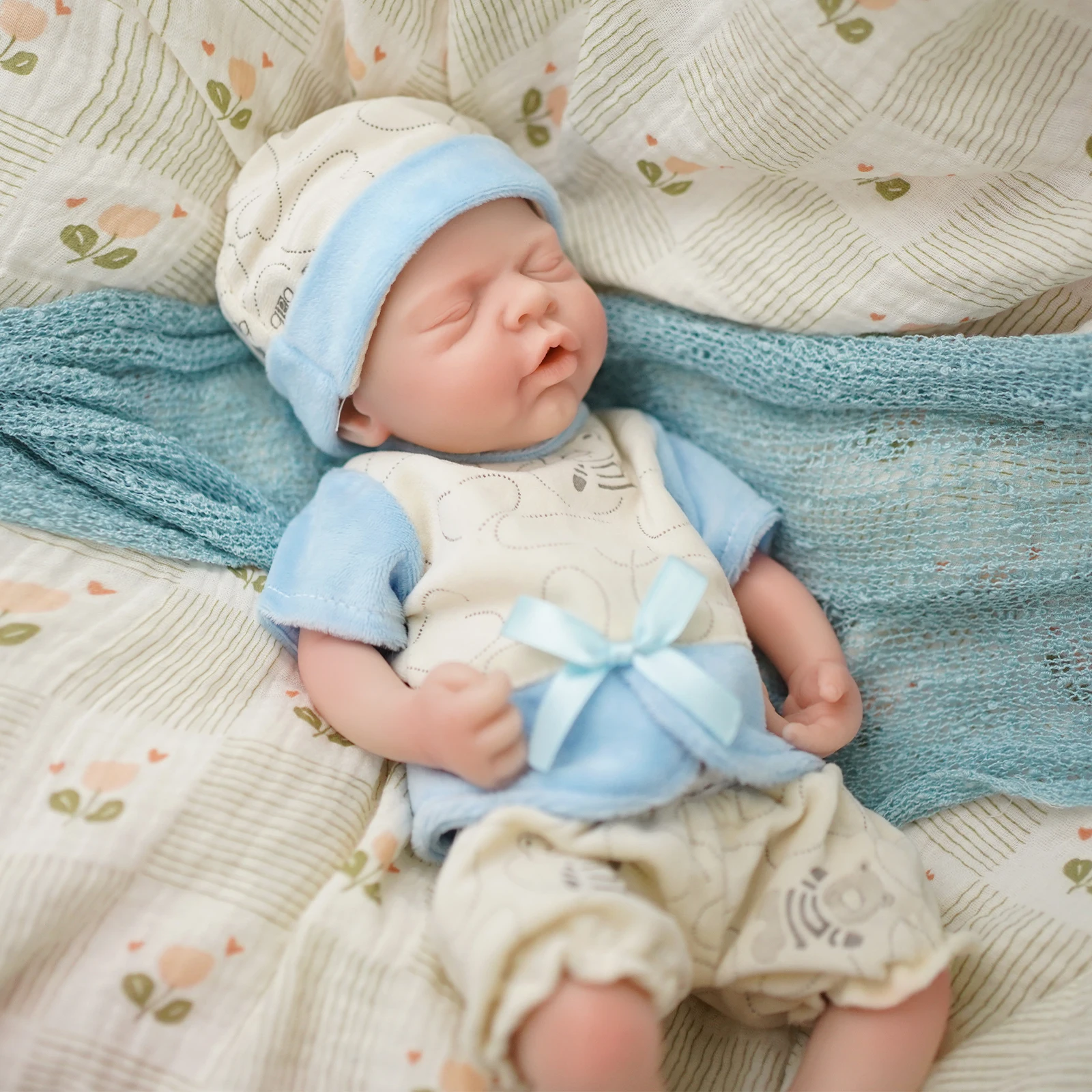12 Inches 30Cm Micro Preemie Full Body Silicone Reborn Baby Doll Lifelike Reborn Doll Surprise Anti-Stress Bebe Reborn
12 Inches 30Cm Micro Preemie Full Body Silicone Reborn Baby Doll Lifelike Reborn Doll Surprise Anti-Stress Bebe Reborn