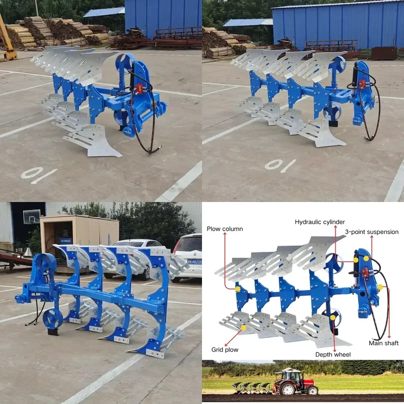 2026 Worldwide Supply Chain Hydraulic Reversible Plow Tractor Mounted Furrow Plough Farm Plowing Machine
2026 Worldwide Supply Chain Hydraulic Reversible Plow Tractor Mounted Furrow Plough Farm Plowing Machine