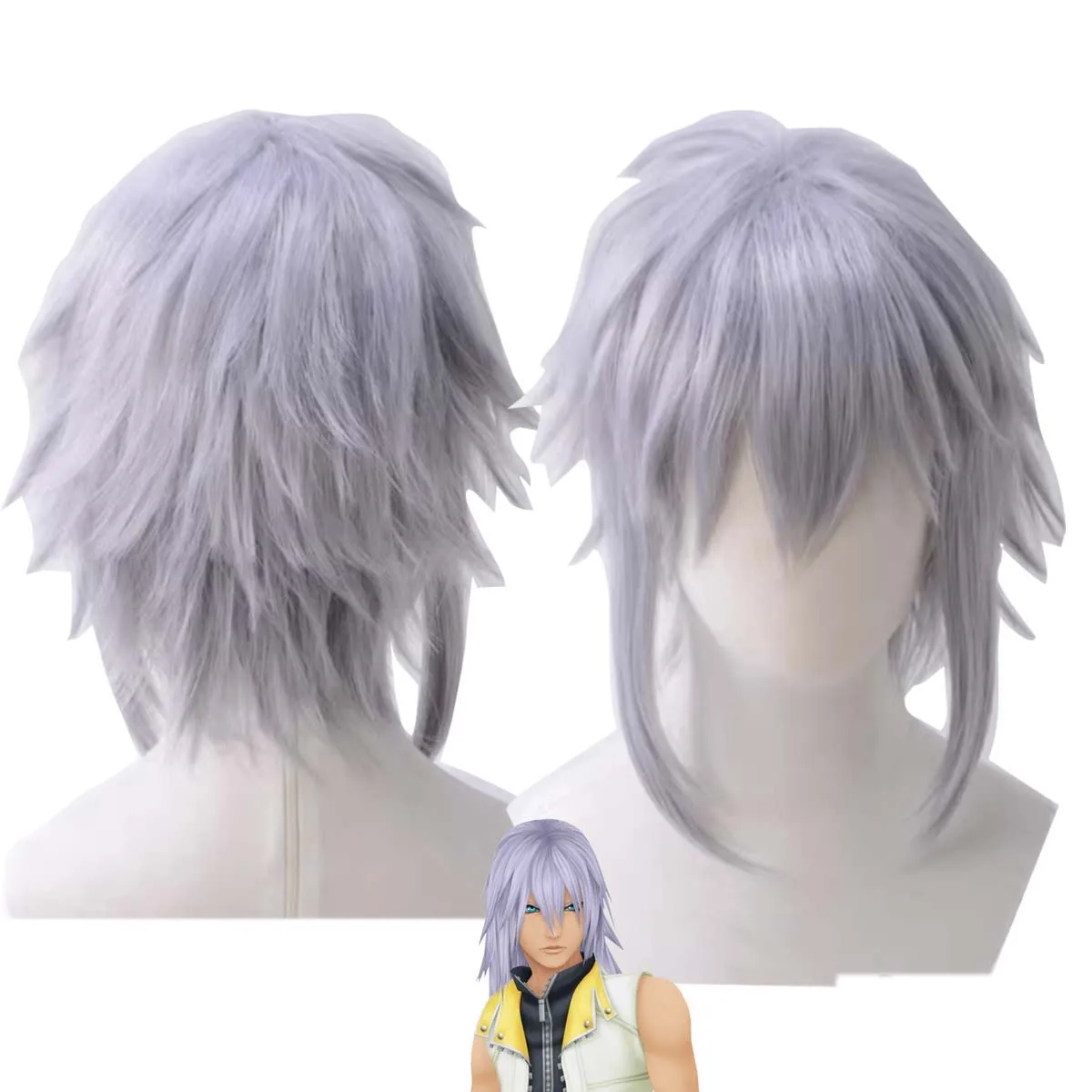 Парик из термостойких синтетических волос Game KINGDOM HEARTS 3 Riku, короткий, серо-фиолетовый
Парик из термостойких синтетических волос Game KINGDOM HEARTS 3 Riku, короткий, серо-фиолетовый