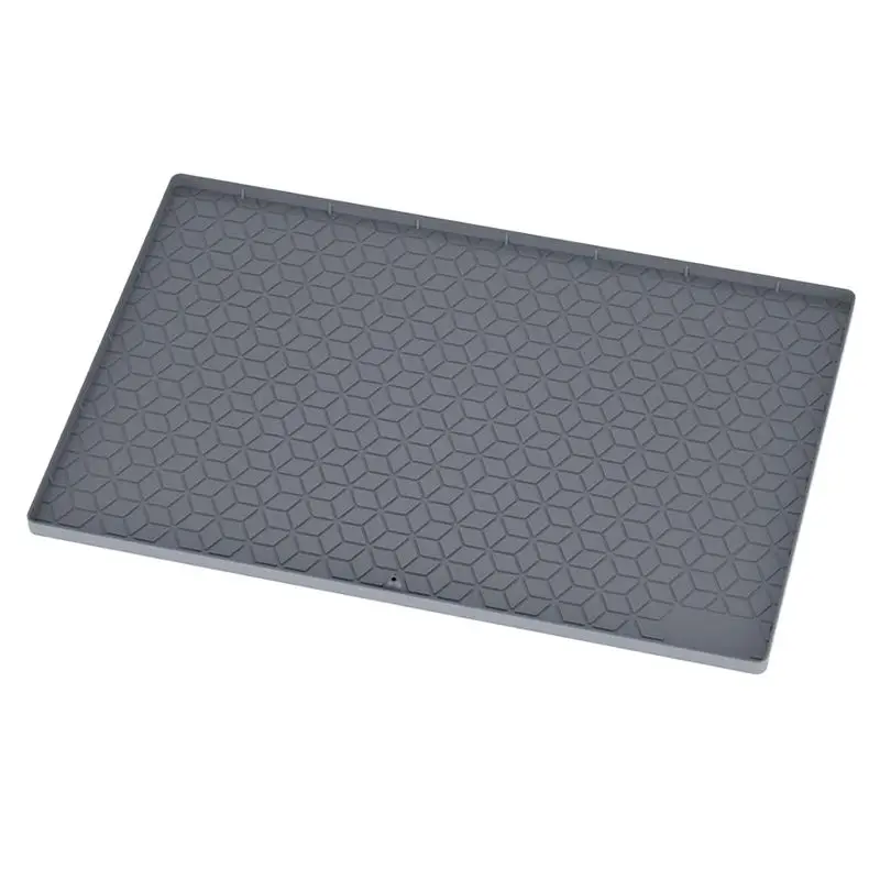 AEE2-Under Sink Mat For Kitchen, Silicone Waterproof Liner, Flexible Organizer Tray With Drain Hole, Easy To Clean (28X19)
AEE2-Under Sink Mat For Kitchen, Silicone Waterproof Liner, Flexible Organizer Tray With Drain Hole, Easy To Clean (28X19)