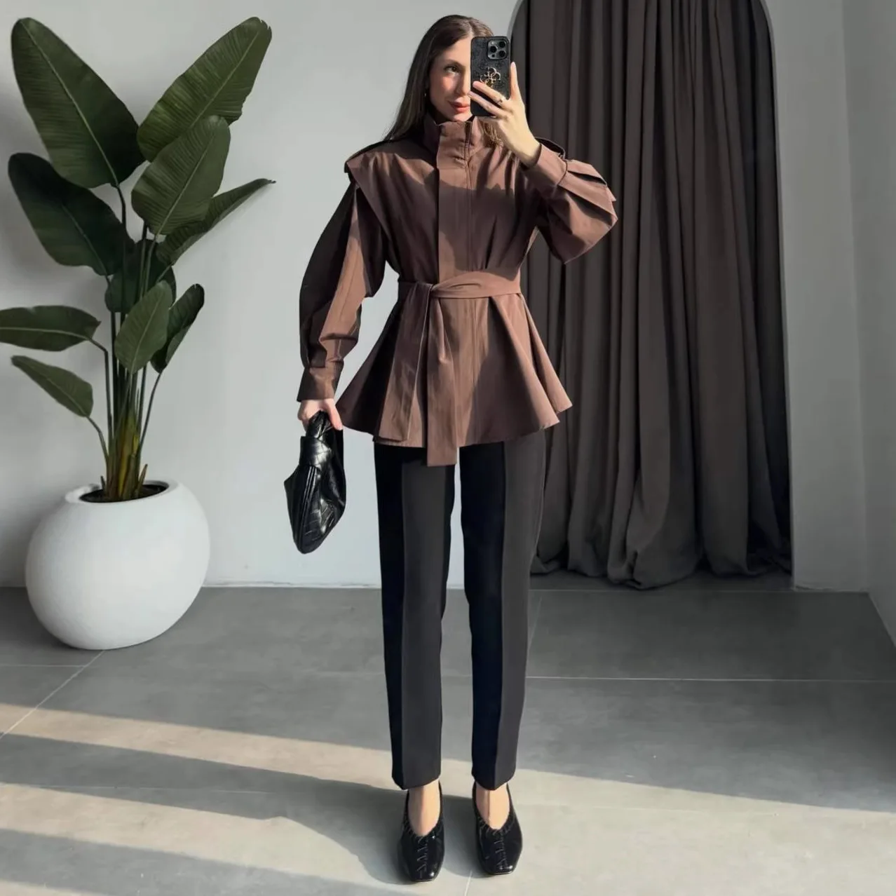 FL Fashion 2026 New Spring&Summer Collection Elegant Business Fashion Skirt with Slit and Straps Set Business Casual Jacket
FL Fashion 2026 New Spring&Summer Collection Elegant Business Fashion Skirt with Slit and Straps Set Business Casual Jacket