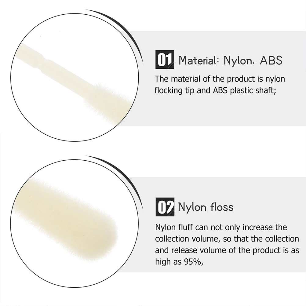 150pcs Nasopharyngeal Swab Disposable Sterile Sampling Nasal Swabs Pharynx Medical Accessory Collection Supply Handle
150pcs Nasopharyngeal Swab Disposable Sterile Sampling Nasal Swabs Pharynx Medical Accessory Collection Supply Handle