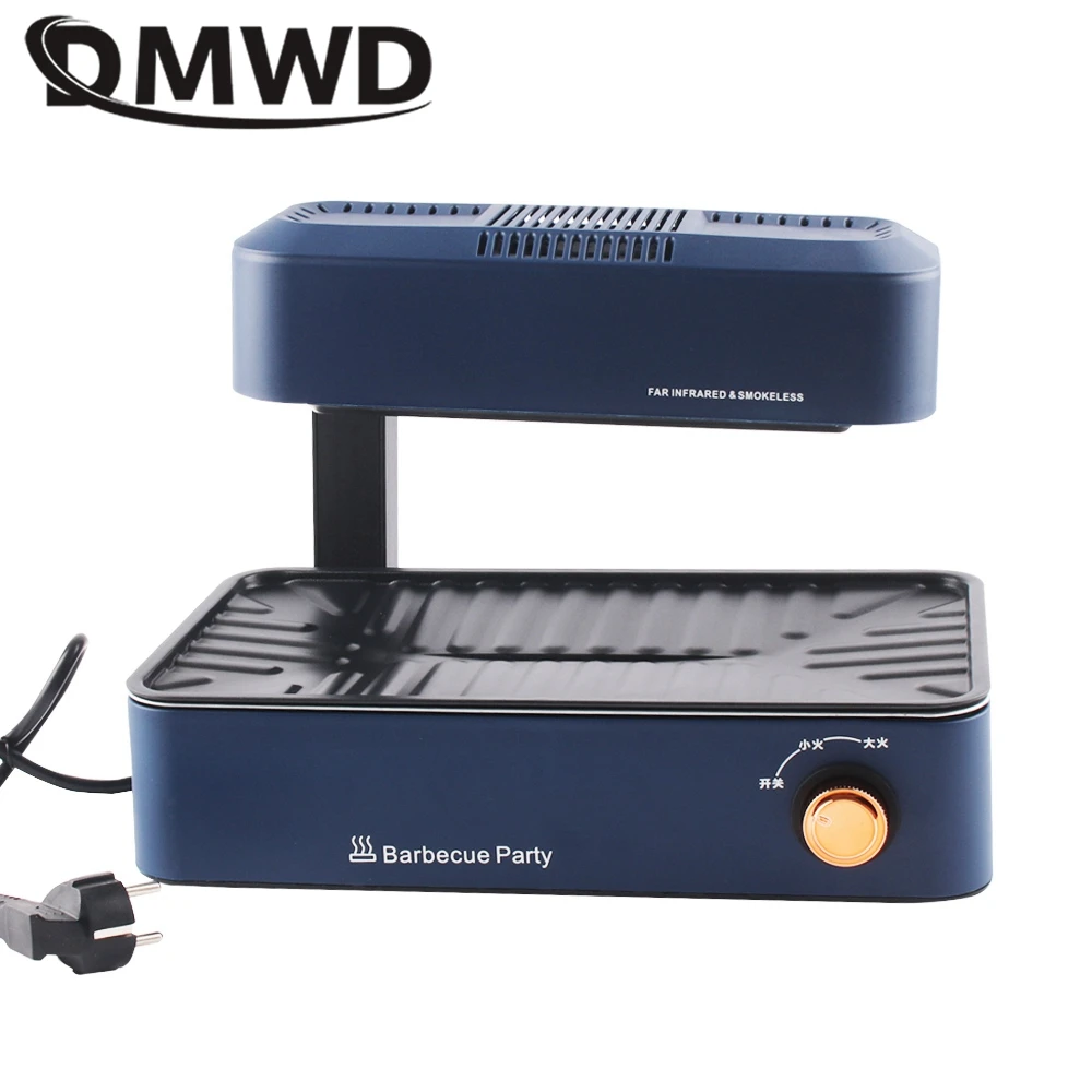 DMWD Household Electric Baking Machine Smokeless Barbecue Grill Foldable Pan Outdoor Camping BBQ Tool Far-infrared Heating 220V
DMWD Household Electric Baking Machine Smokeless Barbecue Grill Foldable Pan Outdoor Camping BBQ Tool Far-infrared Heating 220V