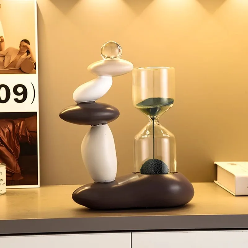 Stone Fortune Hourglass Timer Entrance Office Desktop Ornament Home Living Room Wine Cabinet TV Cabinet Decoration
Stone Fortune Hourglass Timer Entrance Office Desktop Ornament Home Living Room Wine Cabinet TV Cabinet Decoration