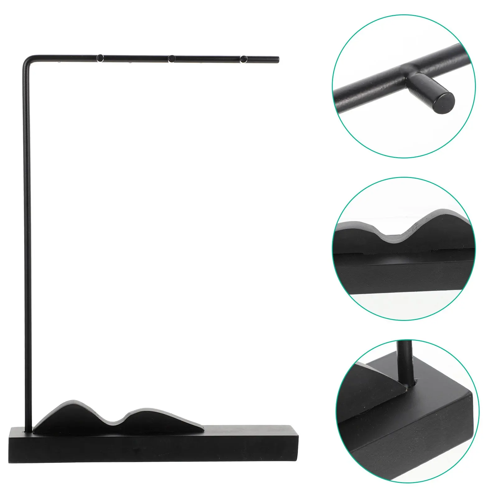 Chinese Calligraphy Brush Holder Iron Ink Brush Stand Elegant Simple Design Multi-Functional Pen Hanging Rack for Office Home
Chinese Calligraphy Brush Holder Iron Ink Brush Stand Elegant Simple Design Multi-Functional Pen Hanging Rack for Office Home