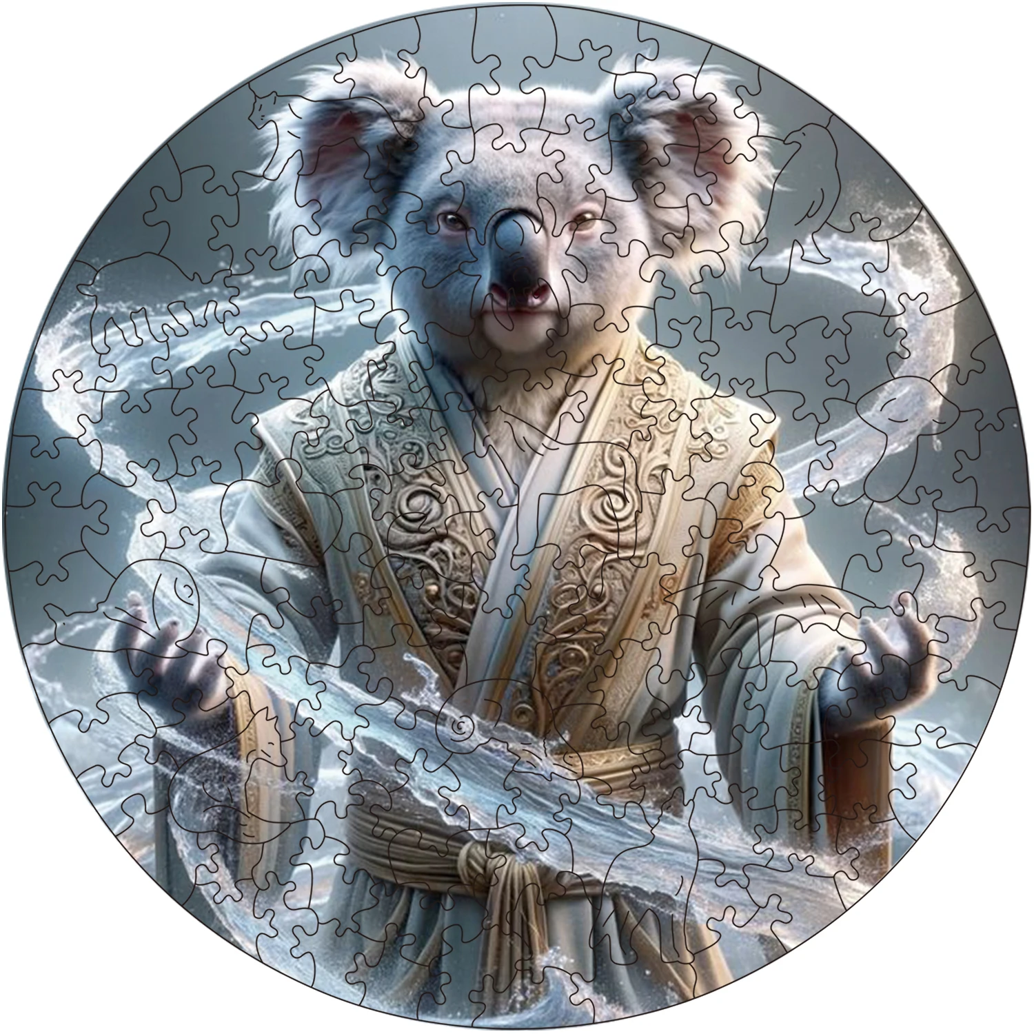 A koala with ethereal aura Puzzles Unique Shape High Quality Jigsaw Puzzle Wooden Puzzle Best Gift For Child
A koala with ethereal aura Puzzles Unique Shape High Quality Jigsaw Puzzle Wooden Puzzle Best Gift For Child