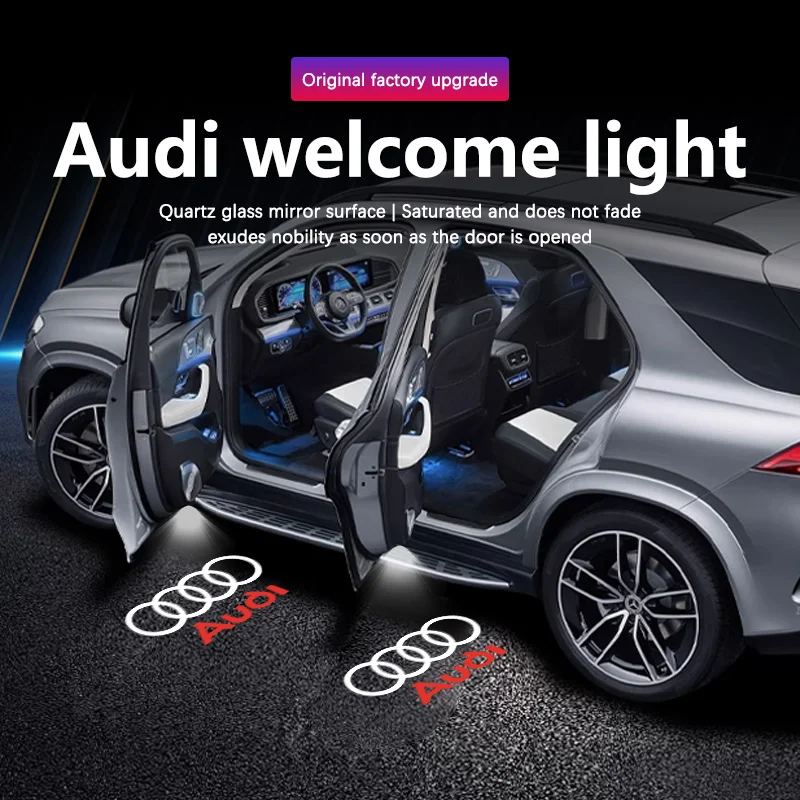 Car Door HD LED Lamps Projector Courtesy Welcome Lights For Audi S line TT 8V Q3 Q5 Q7 A1 A3 A4 A5 A6 B5 B6 B7 B8 C5 C6 C7 A7 A8
Car Door HD LED Lamps Projector Courtesy Welcome Lights For Audi S line TT 8V Q3 Q5 Q7 A1 A3 A4 A5 A6 B5 B6 B7 B8 C5 C6 C7 A7 A8