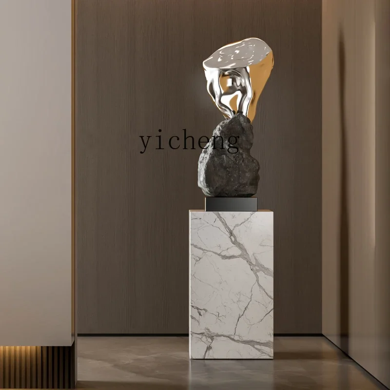 XL Fiberglass Stone Sculpture Ornament Stone to Run Stairwell Art Installation
XL Fiberglass Stone Sculpture Ornament Stone to Run Stairwell Art Installation