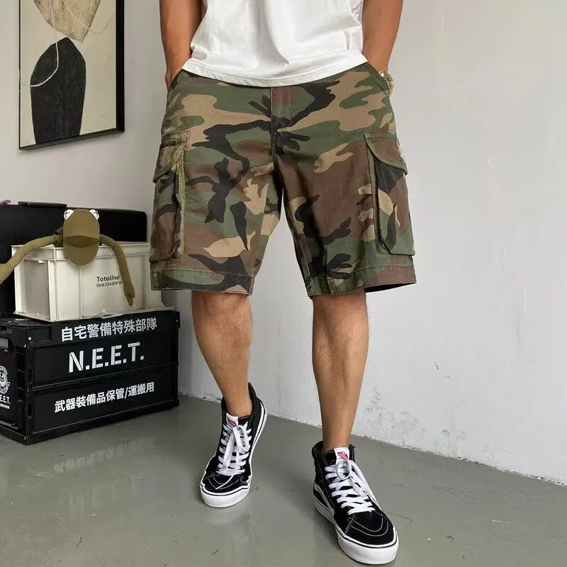 Men's Summer Camouflage Shorts Loose Multi-Purpose Trendy Casual Sportswear Shorts Summer Men Clothing 2026 New
Men's Summer Camouflage Shorts Loose Multi-Purpose Trendy Casual Sportswear Shorts Summer Men Clothing 2026 New
