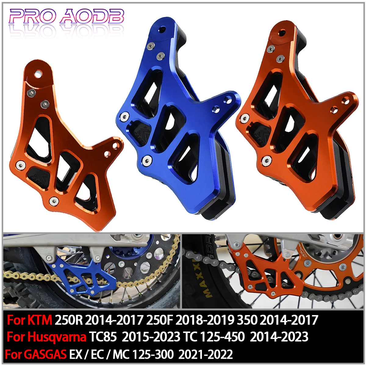 CNC Aluminum Chain Guide Guard For KTM SX SX-F EXC EXC-F XC XC-W XC-F TPI For Husqvarna FE TE 125-501 2008-2023
CNC Aluminum Chain Guide Guard For KTM SX SX-F EXC EXC-F XC XC-W XC-F TPI For Husqvarna FE TE 125-501 2008-2023