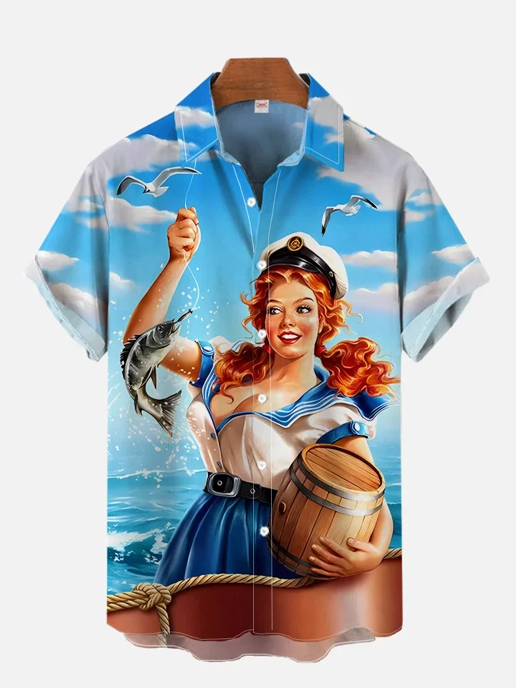 1980s Vintage Pin Up Girl Poster Sexy Girls Blonde Beauty 3D Print Men's Short Sleeve Shirts For Men Fashion Hawaiian Shirts
1980s Vintage Pin Up Girl Poster Sexy Girls Blonde Beauty 3D Print Men's Short Sleeve Shirts For Men Fashion Hawaiian Shirts