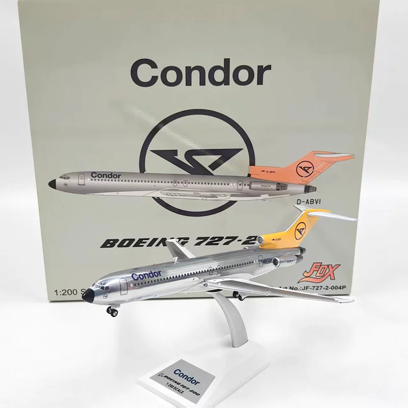 JFOX 1/200 Scale Boeing 727-200 D-ABVI Alloy Aircraft Model For Toys Gifts Collection Adult Souvenir Decoration
JFOX 1/200 Scale Boeing 727-200 D-ABVI Alloy Aircraft Model For Toys Gifts Collection Adult Souvenir Decoration