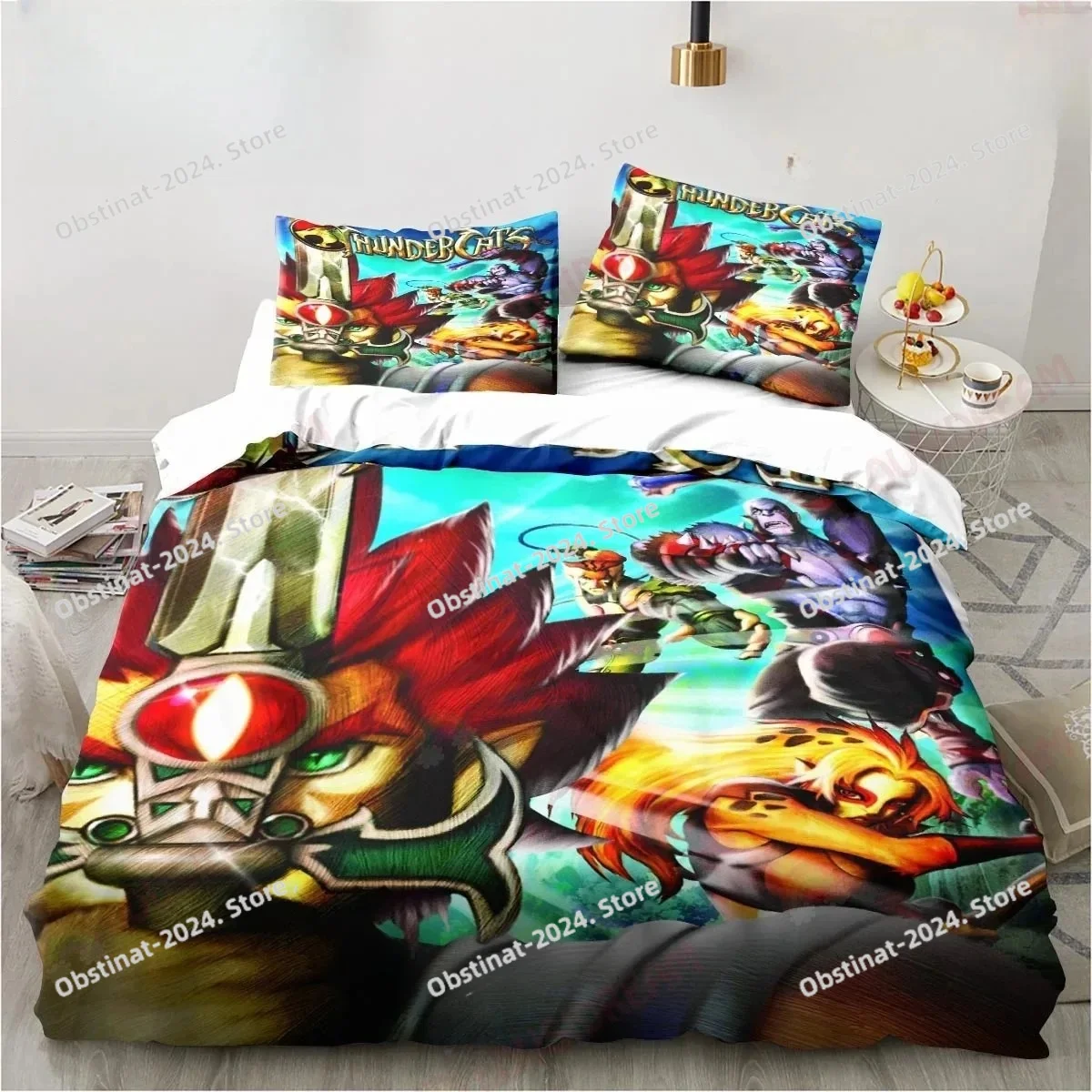 Cartoon Thundercats Bedding Set Sheet King Twin Double Child Bedding Set Mircofiber Or Polyester Duvet Cover Set Home Textiles
Cartoon Thundercats Bedding Set Sheet King Twin Double Child Bedding Set Mircofiber Or Polyester Duvet Cover Set Home Textiles