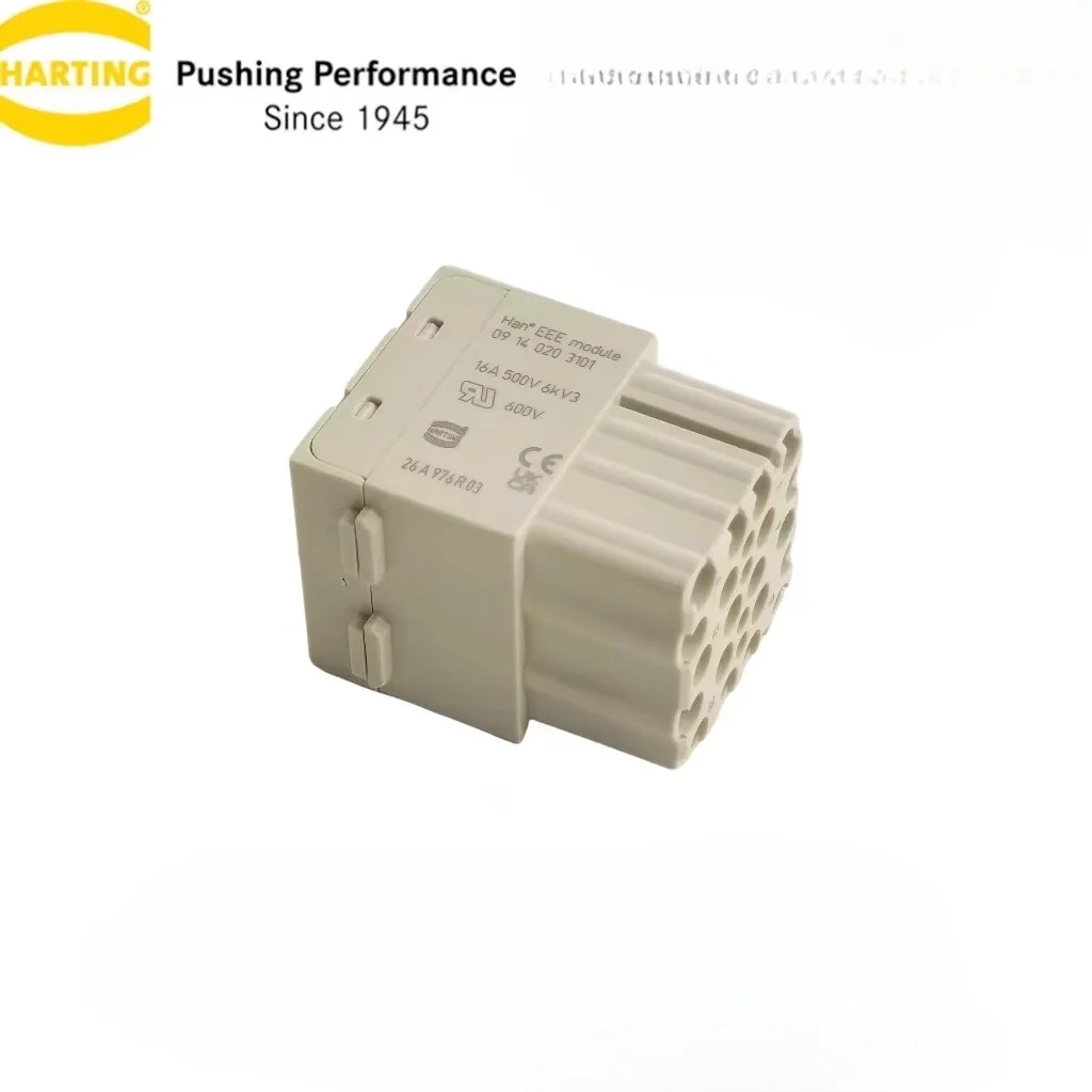 Harting Новый оригинальный разъем 09140203101 Разъем питания для тяжелых нагрузок Mod для Female Con Eee Mod 20 Crimp Con 09140423001 Han 20 Mod-M
Harting Новый оригинальный разъем 09140203101 Разъем питания для тяжелых нагрузок Mod для Female Con Eee Mod 20 Crimp Con 09140423001 Han 20 Mod-M