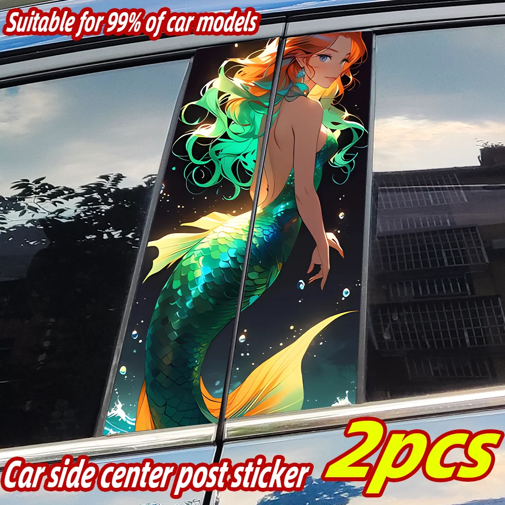 Mermaid Car Stickers Anime Auto B Pillar Waterproof Sunscreen Decor Cover Scratches Car Door Pillar Vinyl Decals Accessories
Mermaid Car Stickers Anime Auto B Pillar Waterproof Sunscreen Decor Cover Scratches Car Door Pillar Vinyl Decals Accessories