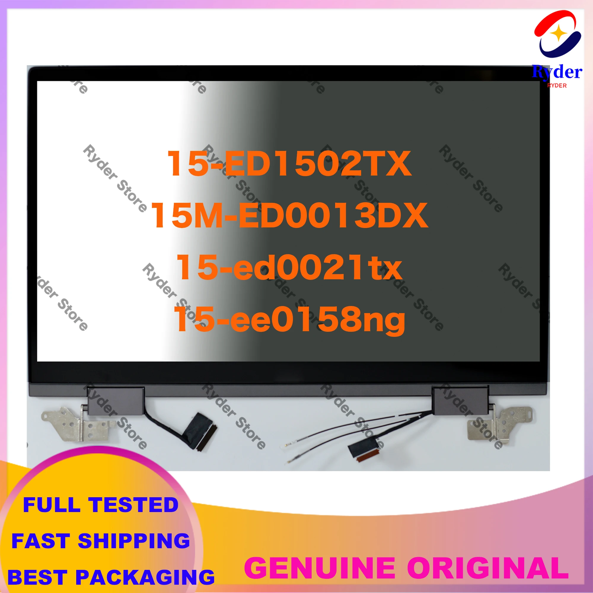 Для ноутбуков HP Envy X360 15-ED 15-EE: сенсорный ЖК-экран в сборе (дигитайзер) L93183-001 L93181-001, FHD 1920*1080, сменная панель
Для ноутбуков HP Envy X360 15-ED 15-EE: сенсорный ЖК-экран в сборе (дигитайзер) L93183-001 L93181-001, FHD 1920*1080, сменная панель