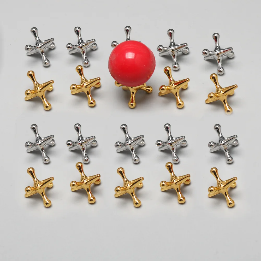 Classic Metal Jacks Set with 1 Balls - 10pc Retro Game, Durable, Enhances Coordination, Ideal for All Ages
Classic Metal Jacks Set with 1 Balls - 10pc Retro Game, Durable, Enhances Coordination, Ideal for All Ages