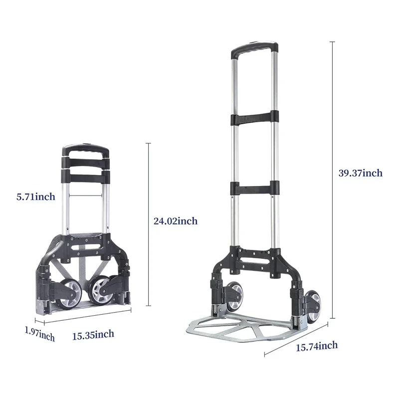 Dolly Truck Extended Handle Folding Truck Dolly Foldable Truck Transport Mobile
Dolly Truck Extended Handle Folding Truck Dolly Foldable Truck Transport Mobile