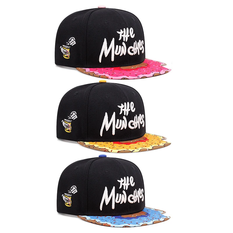 New Fashionable THe Letter Embroidered Donut Style Flat Brimmed Hat Casual Sweet Cool INS Style Niche Baseball Cap
New Fashionable THe Letter Embroidered Donut Style Flat Brimmed Hat Casual Sweet Cool INS Style Niche Baseball Cap