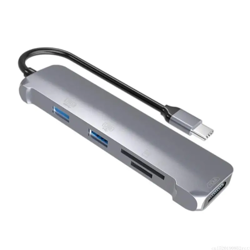 Алюминиевая док-станция D5BB USB-C с поддержкой HDTV 4K@60Гц, зарядкой USB-C и передачей данных 5 Гбит/с, совместимость Plug & Play, подключение нескольких устройств
Алюминиевая док-станция D5BB USB-C с поддержкой HDTV 4K@60Гц, зарядкой USB-C и передачей данных 5 Гбит/с, совместимость Plug & Play, подключение нескольких устройств