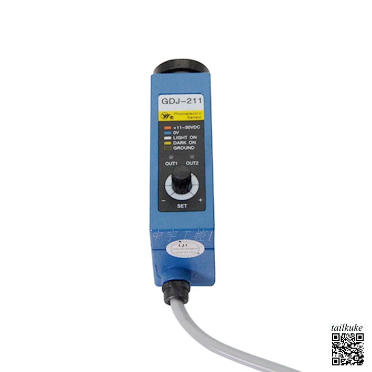 Color Code Sensor Photoelectric Eye GDJ-211 GDJ211BG Bag Making Machine Eye
Color Code Sensor Photoelectric Eye GDJ-211 GDJ211BG Bag Making Machine Eye