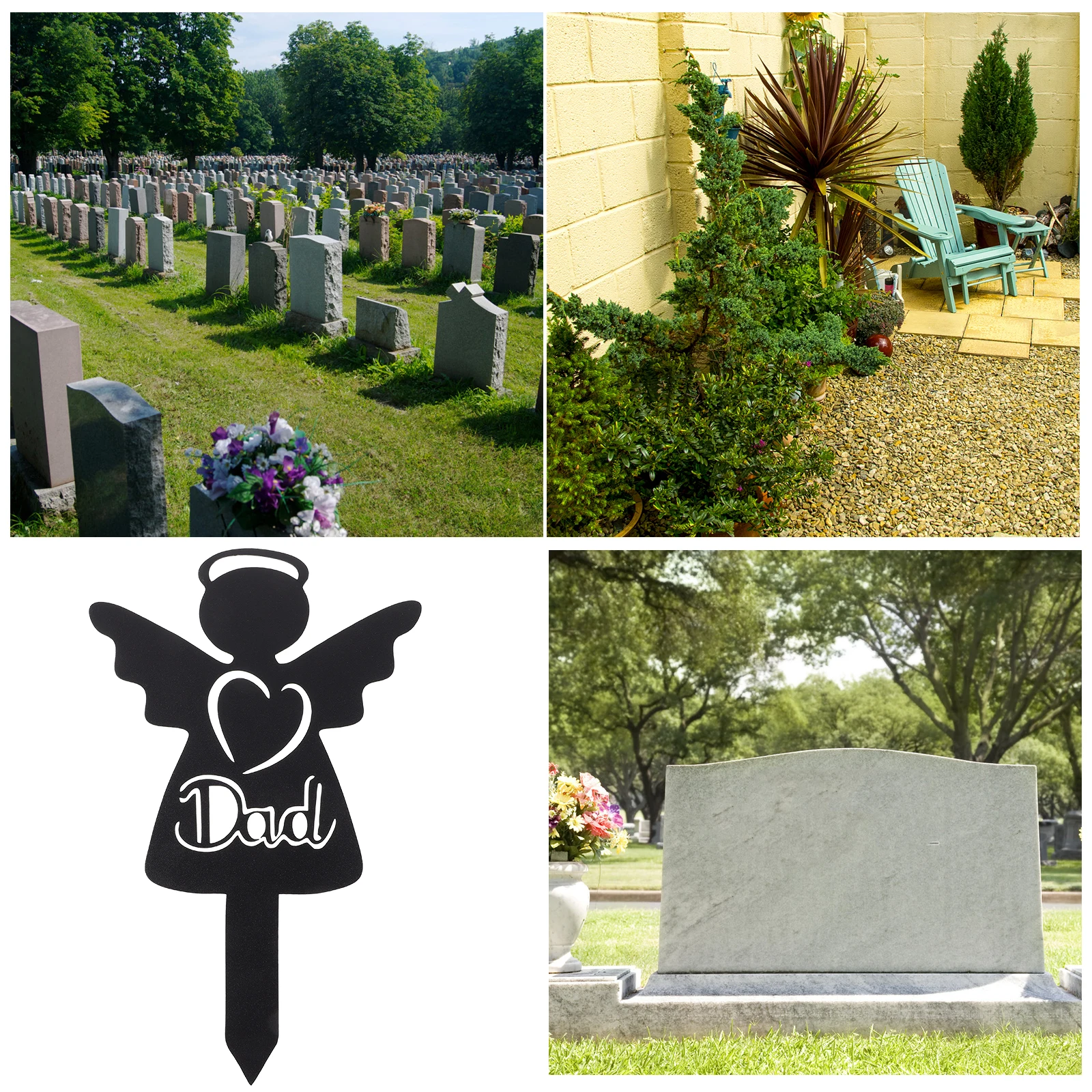Elegant Metal Angel Grave Marker For Outdoor Cemetery And Garden Memorial Decorations And Remembrances
Elegant Metal Angel Grave Marker For Outdoor Cemetery And Garden Memorial Decorations And Remembrances