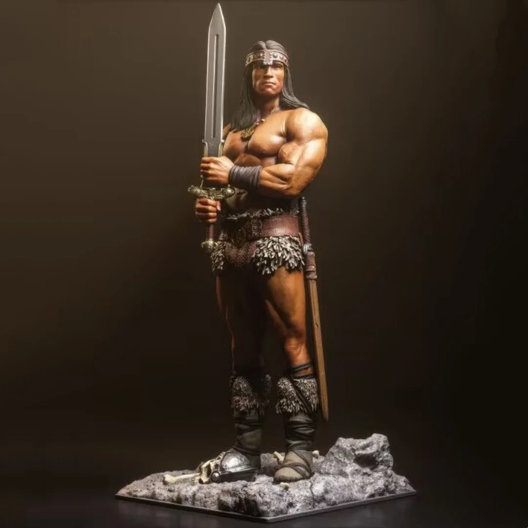 1/24 Scale Resin Figure Assemble Model Kit The Barbarian Schwarzenegger Unassembled Unpainted 3D printing toy 1398
1/24 Scale Resin Figure Assemble Model Kit The Barbarian Schwarzenegger Unassembled Unpainted 3D printing toy 1398