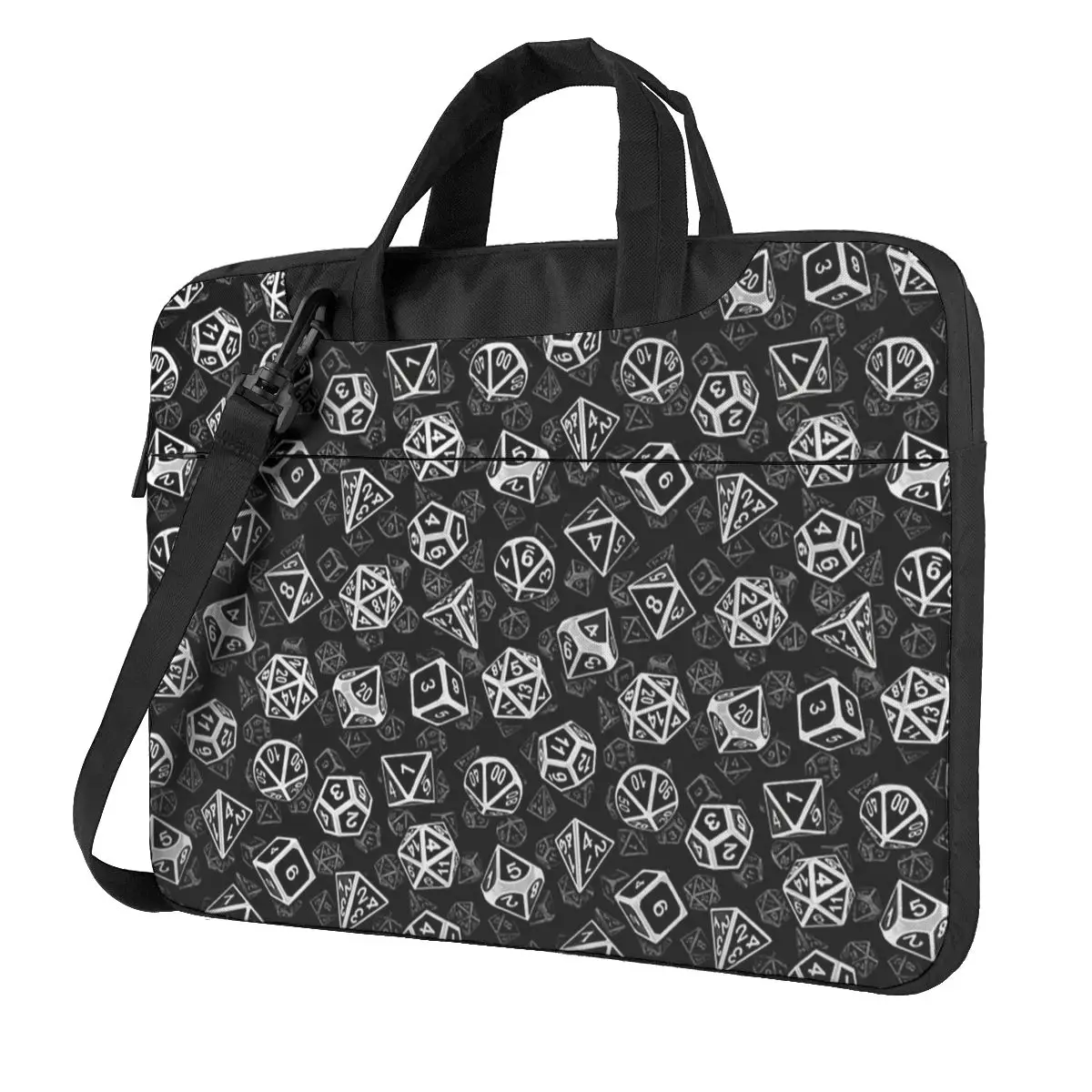 D20 Dice Set Pattern (White) Laptop Bag Case Protective Vintage Computer Bag Bicycle Crossbody Laptop Pouch
D20 Dice Set Pattern (White) Laptop Bag Case Protective Vintage Computer Bag Bicycle Crossbody Laptop Pouch