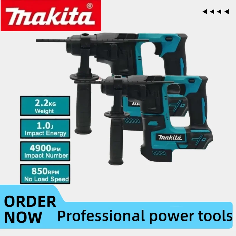 Makita HR140D Cordless Brushless Rotary Hammer 18V Lithium Battery Wireless Drill Multifunctional Makita Series Power Hand Tools
Makita HR140D Cordless Brushless Rotary Hammer 18V Lithium Battery Wireless Drill Multifunctional Makita Series Power Hand Tools