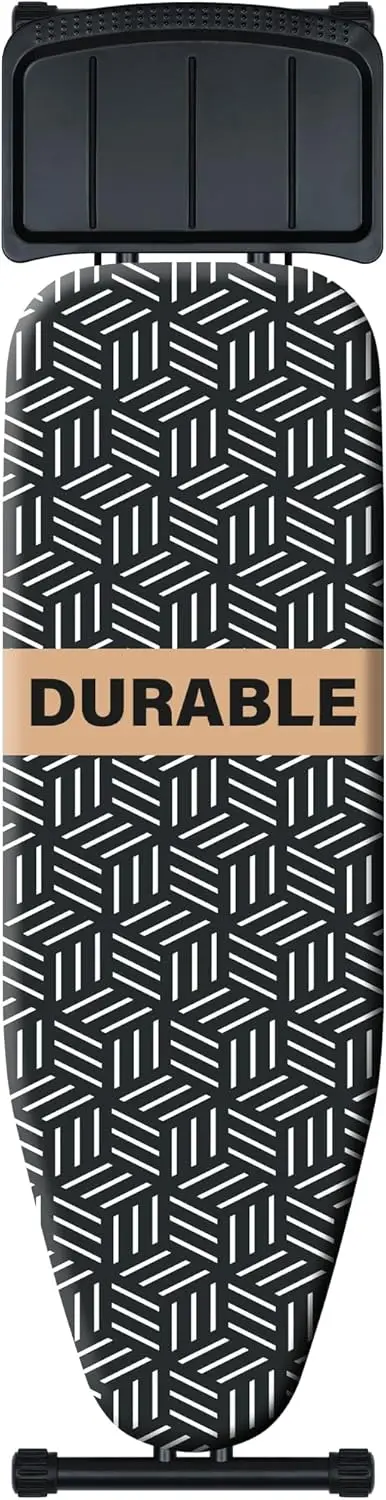 Прочная гладильная доска с регулируемой высотой и термостойким чехлом, складная конструкция для экономии места, полный размер 43x13 дюймов
Прочная гладильная доска с регулируемой высотой и термостойким чехлом, складная конструкция для экономии места, полный размер 43x13 дюймов