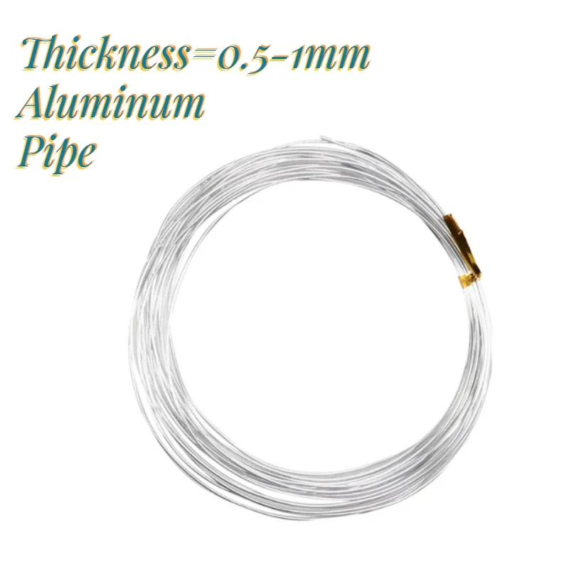 5 Meters Aluminum Coil Heating Conveying Refrigerator Freezer Refrigeration Tube Oil Conduction Seamless Pipe OD=4-8mm
5 Meters Aluminum Coil Heating Conveying Refrigerator Freezer Refrigeration Tube Oil Conduction Seamless Pipe OD=4-8mm