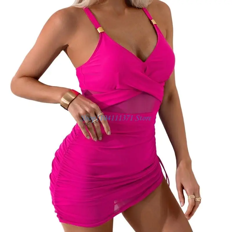 P9FC Single Piece Beach Swim Wear for Women Engaging in Surfing and Pool Activity
P9FC Single Piece Beach Swim Wear for Women Engaging in Surfing and Pool Activity