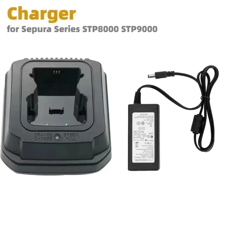 Desktop Rapid Battery Charger Base Set for Sepura Series Walkie Talkie STP8000 STP9000 Ham Radio Hf Transceiver Charger
Desktop Rapid Battery Charger Base Set for Sepura Series Walkie Talkie STP8000 STP9000 Ham Radio Hf Transceiver Charger