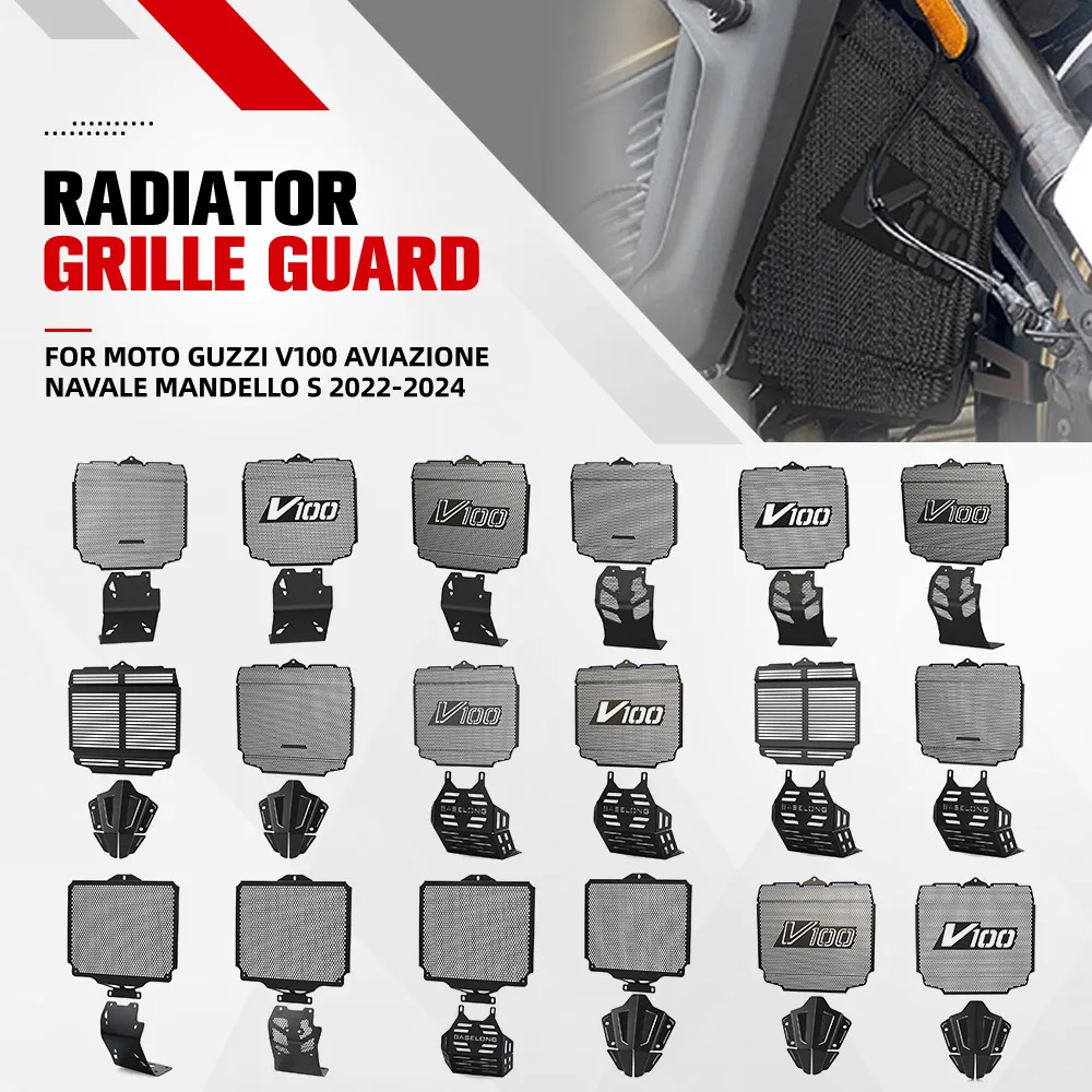V100 2026 Radiator Guard Protective Cover For Moto Guzzi V100 Mandello/S 2022-2023-2025 Radiator Cylinder Head Engine Guard Set
V100 2026 Radiator Guard Protective Cover For Moto Guzzi V100 Mandello/S 2022-2023-2025 Radiator Cylinder Head Engine Guard Set