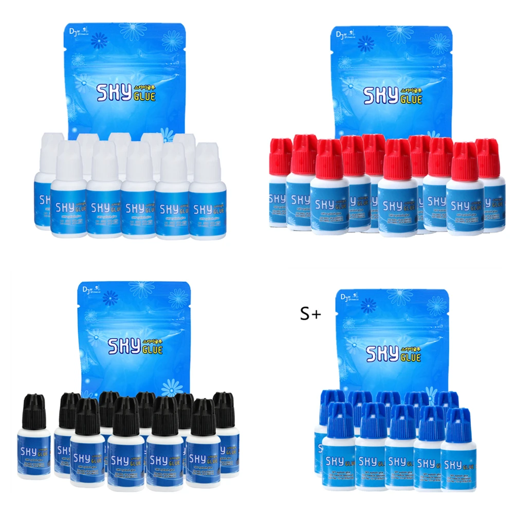 5/10 Bottle 5g Sky S+ Glue Korea Original Eyelash Extensions Glue 1-2S Fast Dry Long Lasting Strong Adhesive
5/10 Bottle 5g Sky S+ Glue Korea Original Eyelash Extensions Glue 1-2S Fast Dry Long Lasting Strong Adhesive
