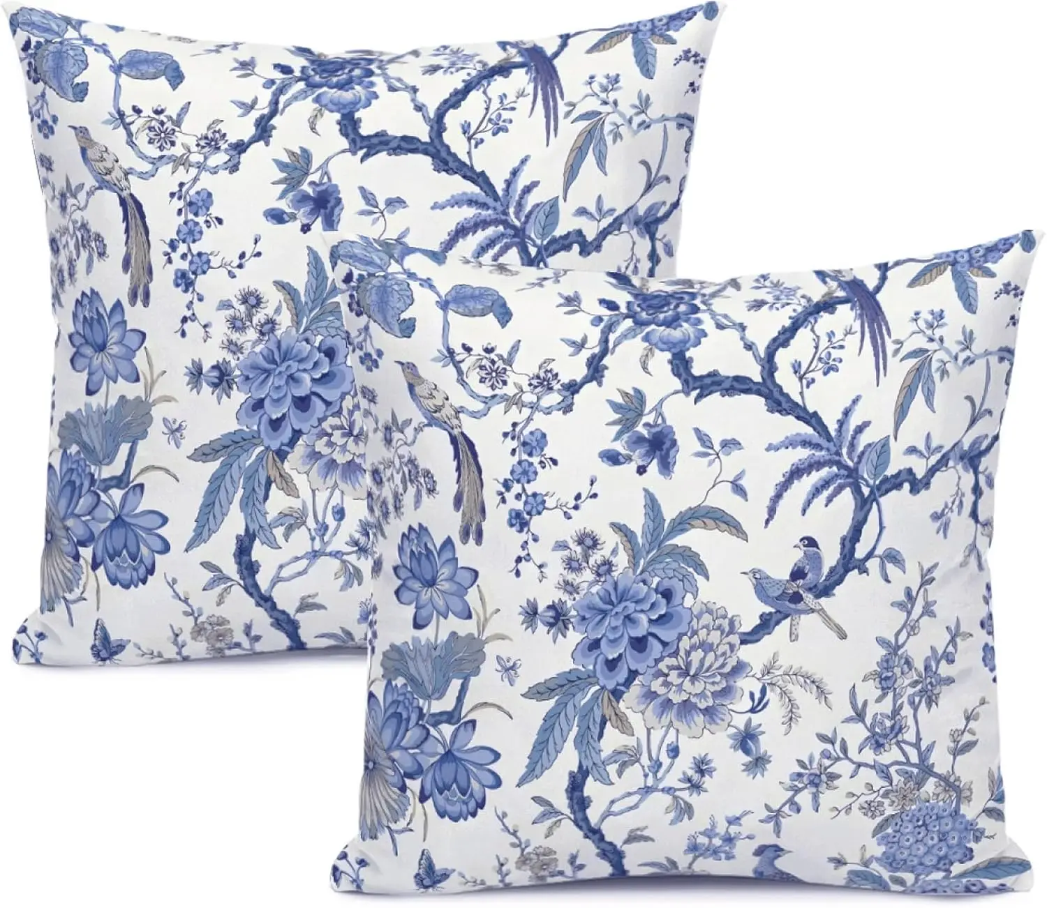 Throw Pillow Covers Blue and White Home Decor 20x20 Inch, Floral Pillowcase Cushion Cover for Bed Sofa Couch, 2 Sets
Throw Pillow Covers Blue and White Home Decor 20x20 Inch, Floral Pillowcase Cushion Cover for Bed Sofa Couch, 2 Sets