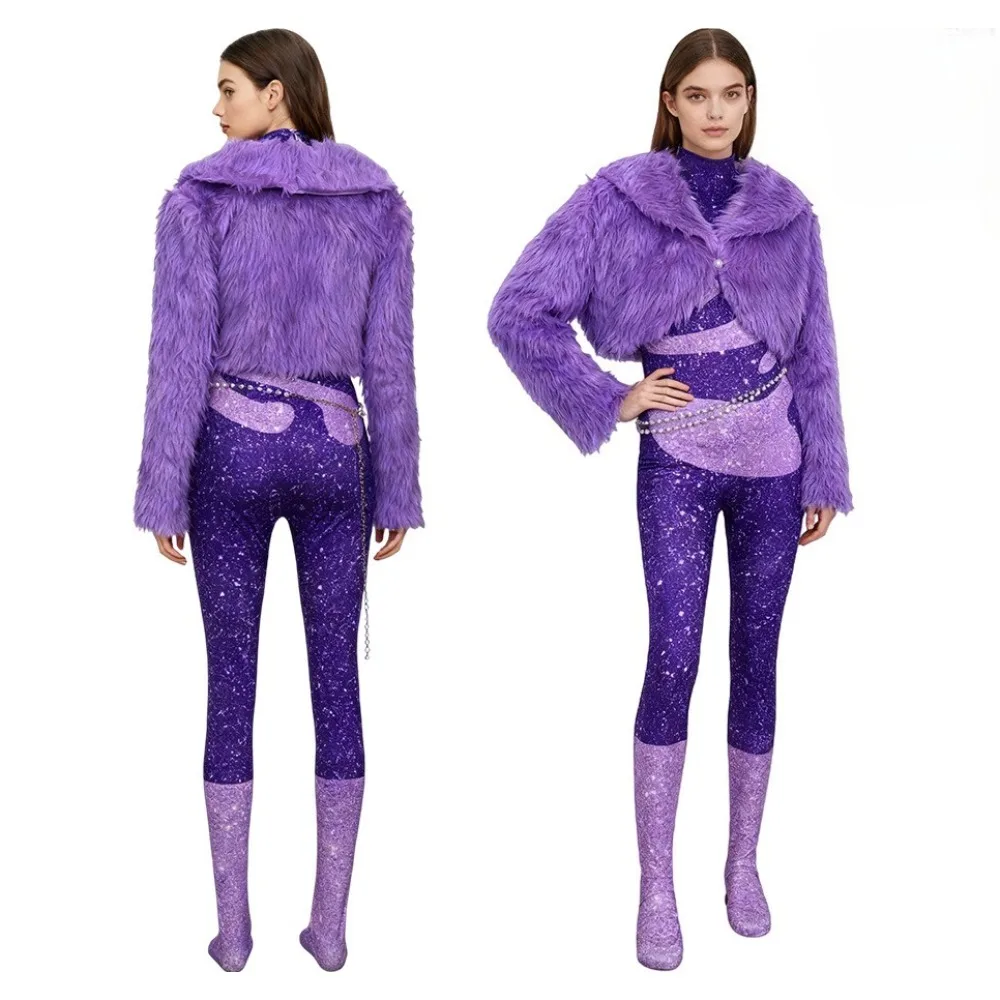 Аниме Зоопарк 2, Газель, косплей, костюм антилопы, певица, потому что фиолетовый комбинезон, пальто, наряды для выступлений на сцене, полный комплект для женщин, вечерние
Аниме Зоопарк 2, Газель, косплей, костюм антилопы, певица, потому что фиолетовый комбинезон, пальто, наряды для выступлений на сцене, полный комплект для женщин, вечерние