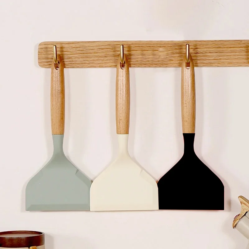 Silicone Non-Stick Spatula Burning Omelette Pancakes Fried Eggs Shovel Kitchen Accessories Cooking Gadgets Kitchenware Tools
Silicone Non-Stick Spatula Burning Omelette Pancakes Fried Eggs Shovel Kitchen Accessories Cooking Gadgets Kitchenware Tools