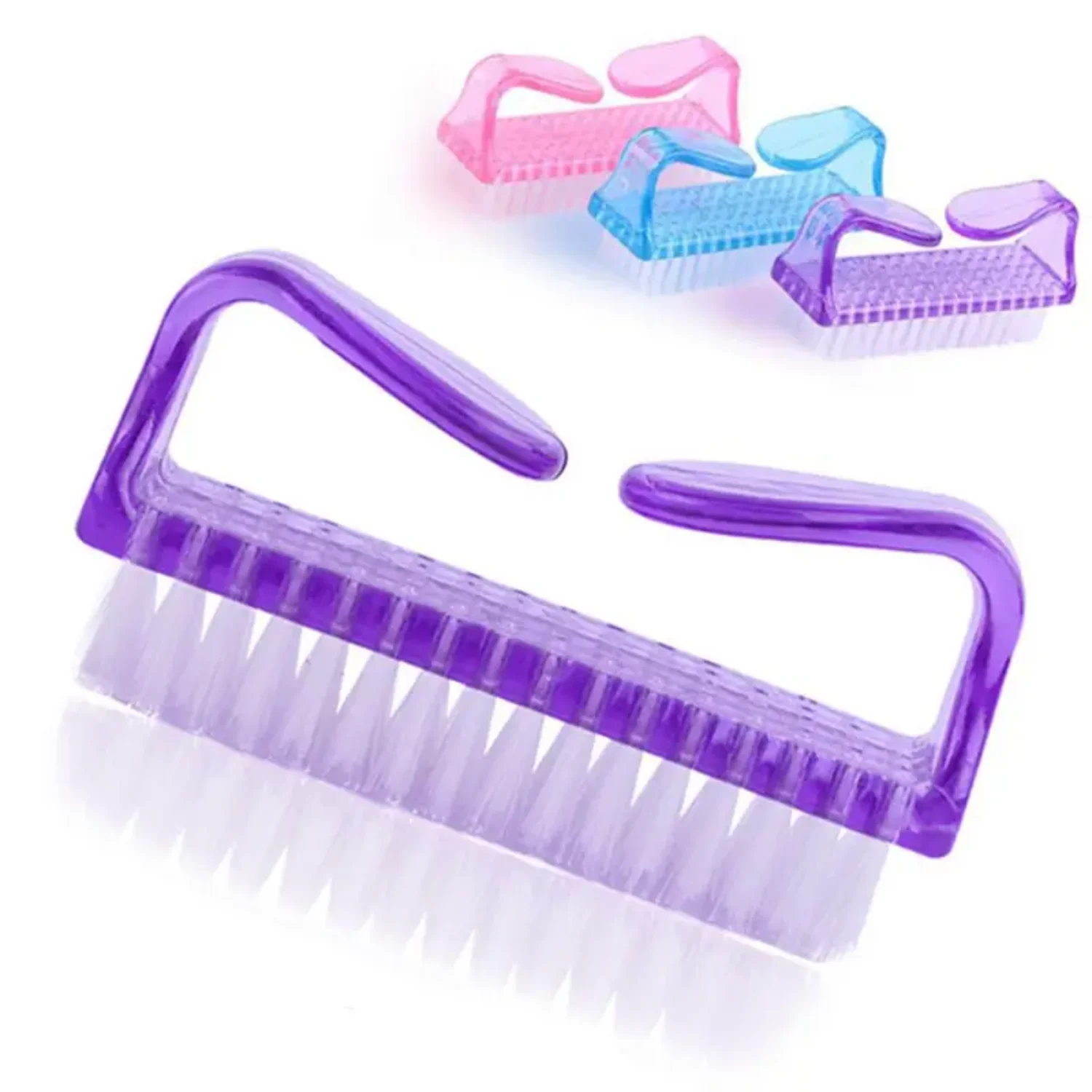 8cm Plastic Manicure Pedicure Nail Brush - Soft Bristles for Gentle Nail Cleaning, Dust Removal & Makeup Application - Essential
8cm Plastic Manicure Pedicure Nail Brush - Soft Bristles for Gentle Nail Cleaning, Dust Removal & Makeup Application - Essential