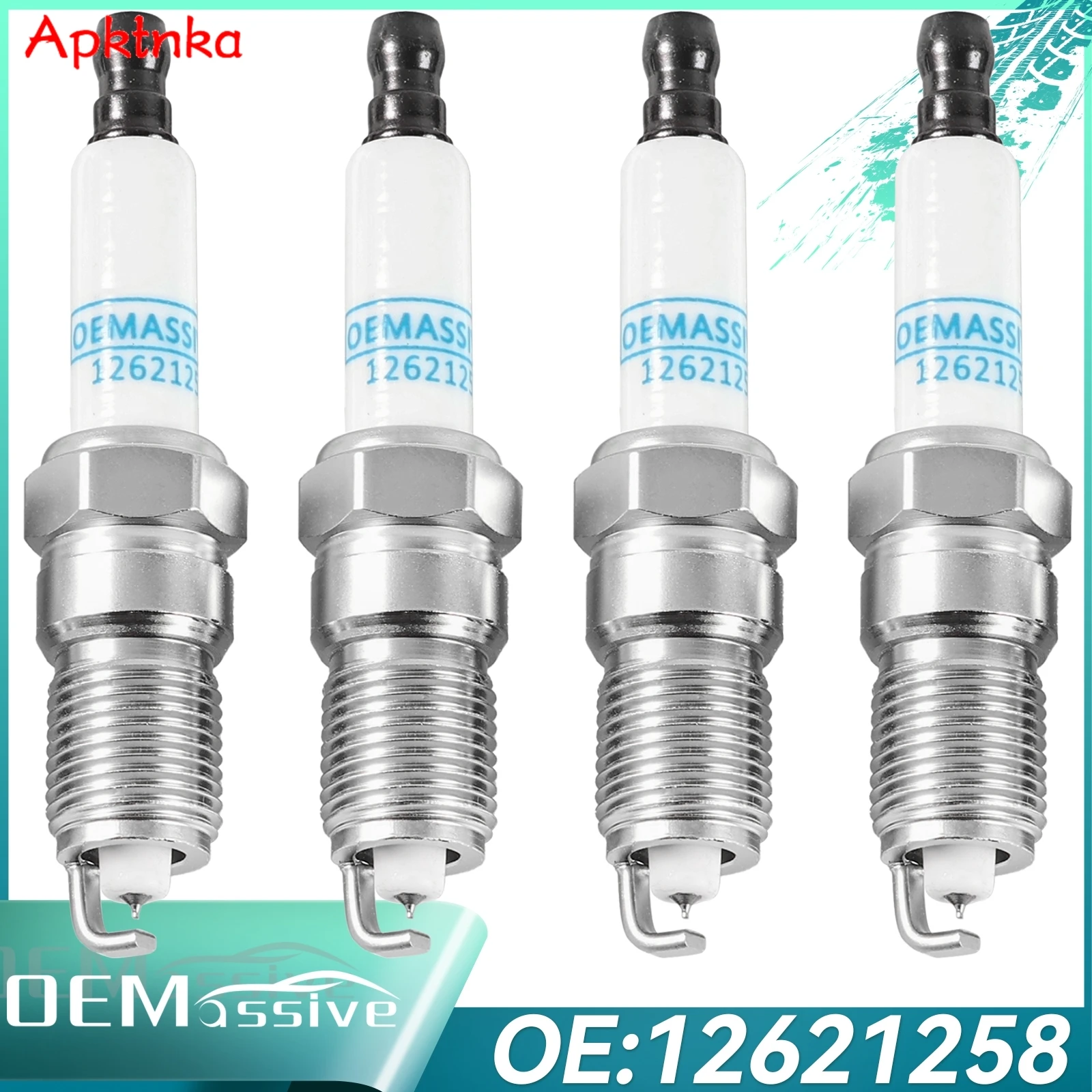 4Pcs For Buick Cadillac Chevrolet Gmc HSV Savana Hummer Pontiac 4.8L 5.3L 6.0L 1998-2018 Iridium Ignition Spark Plugs 12621258
4Pcs For Buick Cadillac Chevrolet Gmc HSV Savana Hummer Pontiac 4.8L 5.3L 6.0L 1998-2018 Iridium Ignition Spark Plugs 12621258