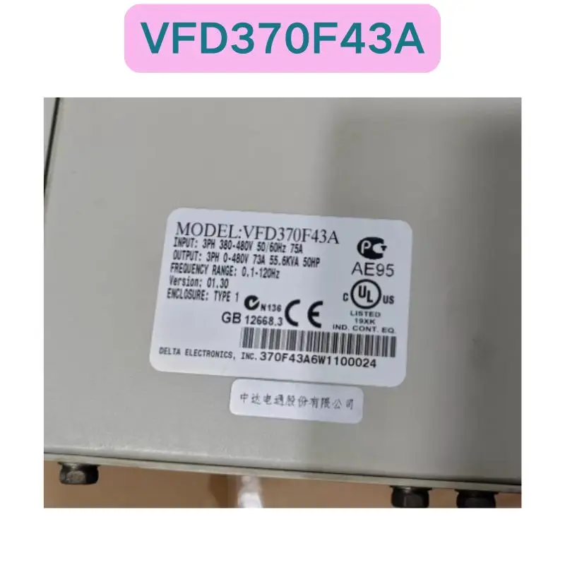 Б/у преобразователь частоты VFD370F43A, проверен, исправен.
Б/у преобразователь частоты VFD370F43A, проверен, исправен.