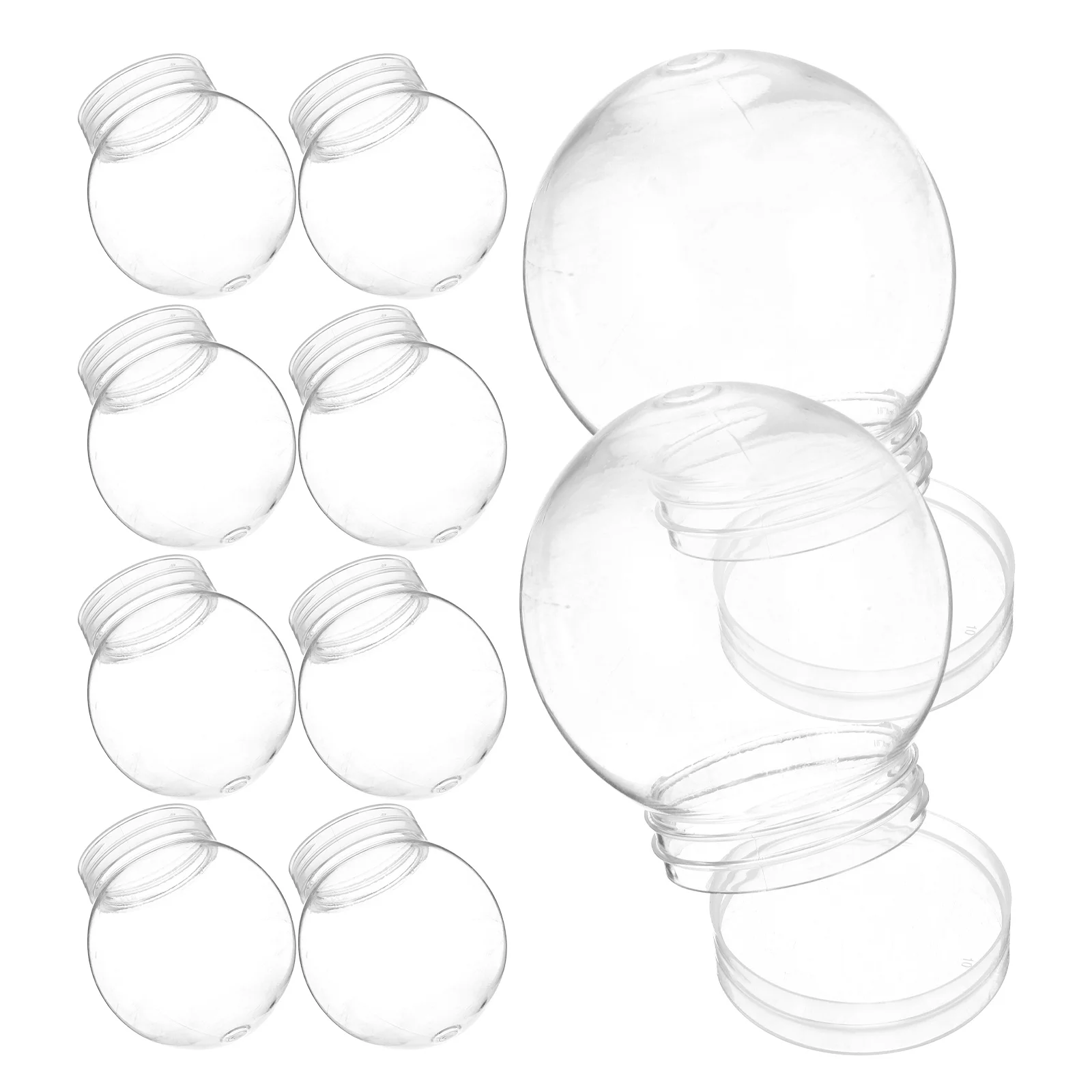 10pcs Snow Globe Accessories High Transparent Diy Water Crafts Round Plastic Ball Easy Operate Clean Christmas Globes Prop Snow
10pcs Snow Globe Accessories High Transparent Diy Water Crafts Round Plastic Ball Easy Operate Clean Christmas Globes Prop Snow