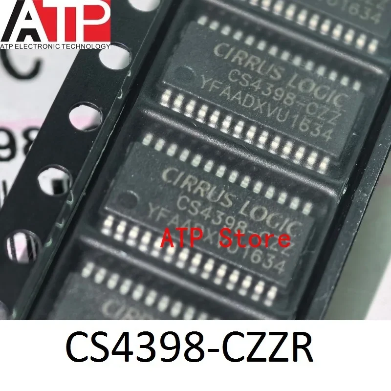 10pcs/lot New Original CS4398-CZZR CS4398-CZZ TSSOP-28 CS4398 Audio D/A Converter IC CHIP
10pcs/lot New Original CS4398-CZZR CS4398-CZZ TSSOP-28 CS4398 Audio D/A Converter IC CHIP