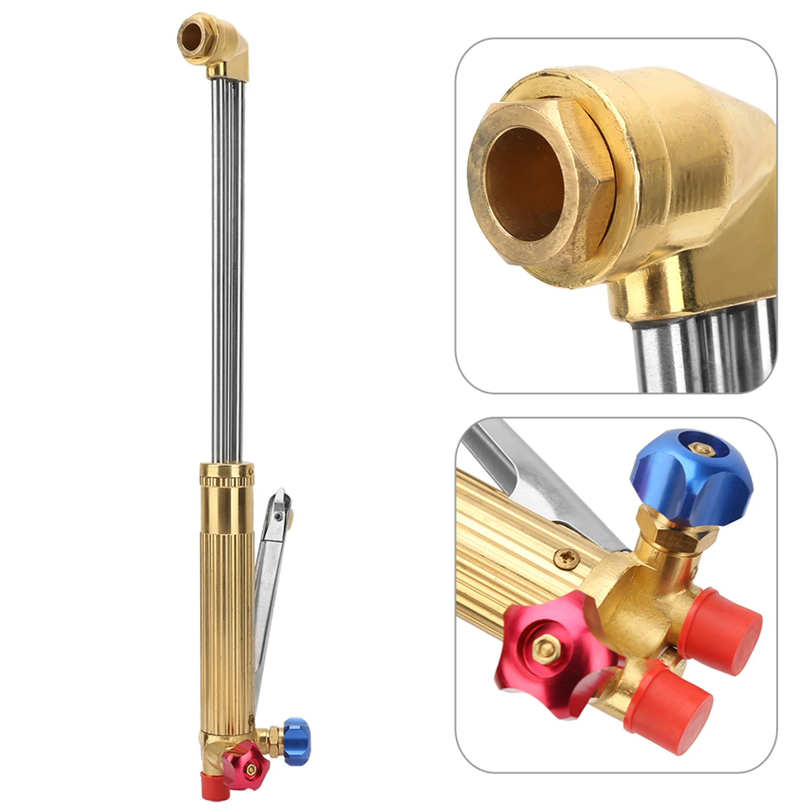 Electric Welding Stainless Steel Oxygen Acetylene Cutting Torch Balanced Pressure Handle Gas Blow Pipe 50cm Balanced Pressure
Electric Welding Stainless Steel Oxygen Acetylene Cutting Torch Balanced Pressure Handle Gas Blow Pipe 50cm Balanced Pressure